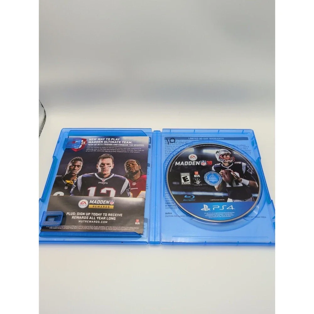 Madden NFL 18 - Sony PlayStation 4 With Playbook NFLPA Longshot